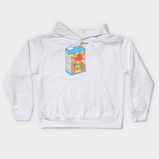 Apple Juice Box Kids Hoodie